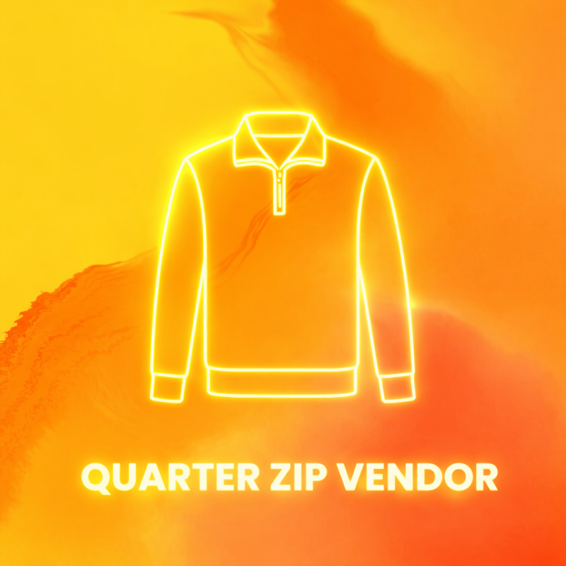 QUARTER ZIP VENDOR