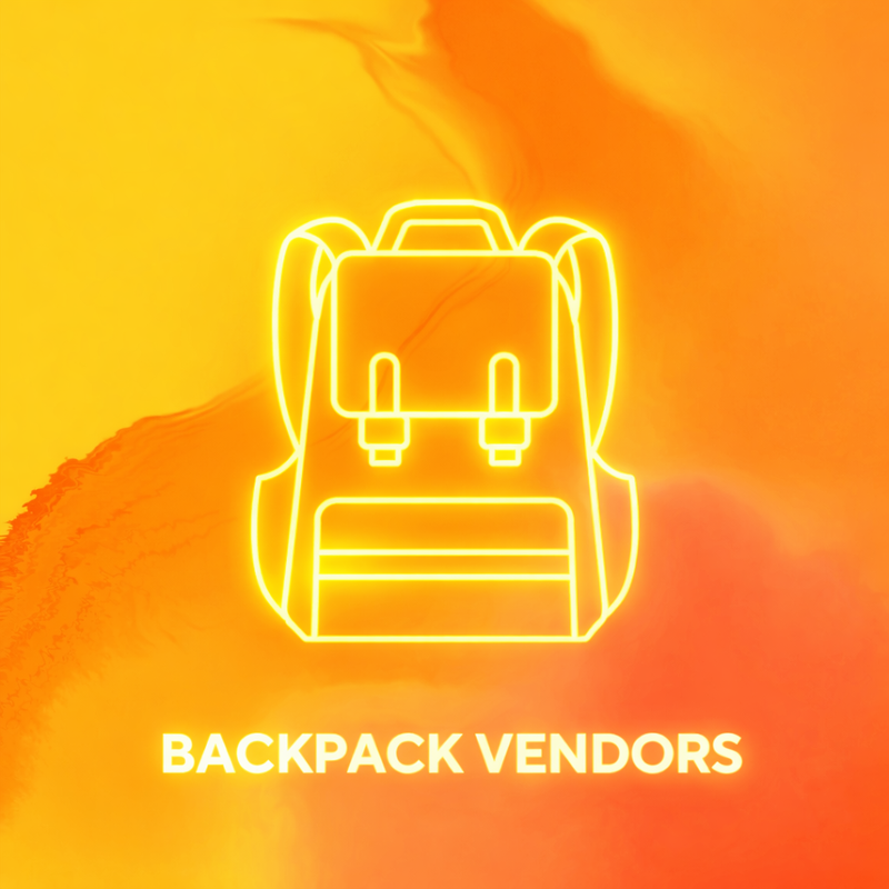 BACKPACK VENDORS