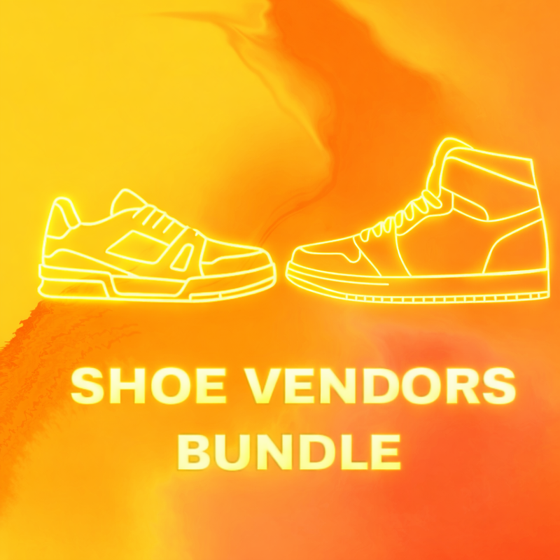 SHOE VENDORS BUNDLE